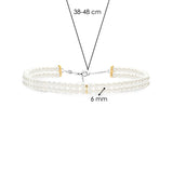 Classic Dubbele Parel Ketting