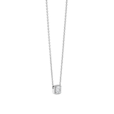 Classic Vierkante Zirkonia Ketting