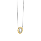 Zirkonia Cirkel Ketting