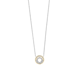 Zirkonia Cirkel Ketting