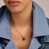 Twisted Zirkonia Ketting