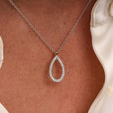 Classic Soft Oval Zirkonia Ketting