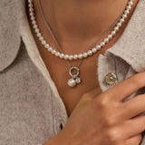 Parel Charm Ketting