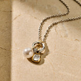 Parel Charm Ketting