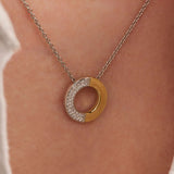 Contrast Zirkonia Ketting