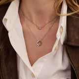 Contrast Zirkonia Ketting