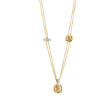 Layered Cushion Ketting Geel