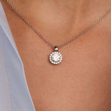 Classic Zirkonia Ketting Rond