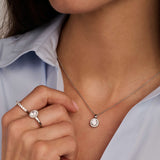 Classic Zirkonia Ketting Rond