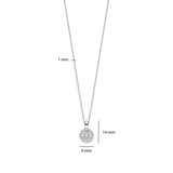 Classic Zirkonia Ketting Rond