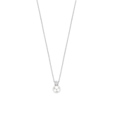 Zirkonia Parel Ketting