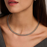Vintage Geribbelde Ketting