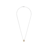 Tricolor Triple Circle Zirkonia Ketting