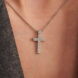 Zirkonia Cross Ketting