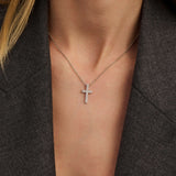 Zirkonia Cross Ketting