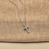 Zirkonia Cross Ketting