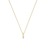 Zirkonia Bar Ketting