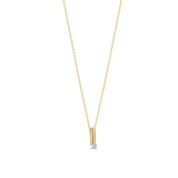 Zirkonia Bar Ketting