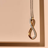 Organic Open Zirkonia Ketting