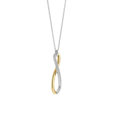 Organic Open Zirkonia Ketting