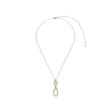 Organic Open Zirkonia Ketting