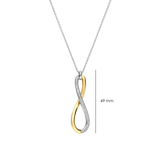 Organic Open Zirkonia Ketting