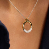 Modern Pavé Ketting