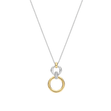 Open Modern Pavé Cirkel Ketting