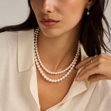 Dubbele Parel Ketting