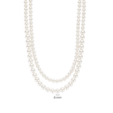 Dubbele Parel Ketting