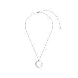Parel Zirkonia Cirkel Ketting
