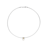 Ronde Zilveren Parel Ketting