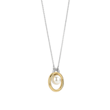 Floating Pearl Cirkel Ketting
