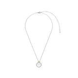 Floating Pearl Zirkonia Cirkel Ketting