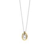 Contrast Crossover Cirkel Ketting