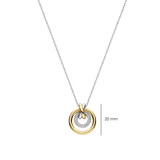 Contrast Crossover Cirkel Ketting