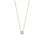 Ronde Zirkonia Ketting