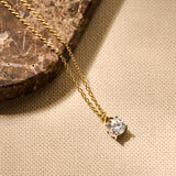 Schakel Zirkonia Ketting