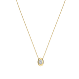 Oval Sparkle Ketting