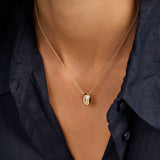 Oval Sparkle Ketting