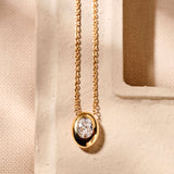 Oval Sparkle Ketting