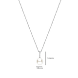 Icon Parel Ketting Zilver