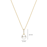 Icon Parel Ketting Goudkleurig