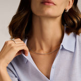 Ronde Zilveren Ketting