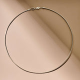 Ronde Zilveren Ketting