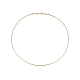 Ronde Goudkleurige Ketting