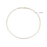 Ronde Goudkleurige Ketting