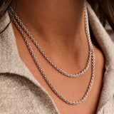 Basis Zilveren Ketting
