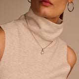 Zirkonia Parel Ketting