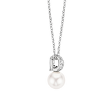 Zirkonia Parel Ketting